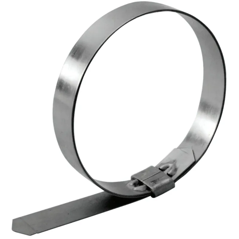 Hosebinder Smooth-Seal Pre-Formed Clamp, 2 3/4" Hose ID, Stainless Steel