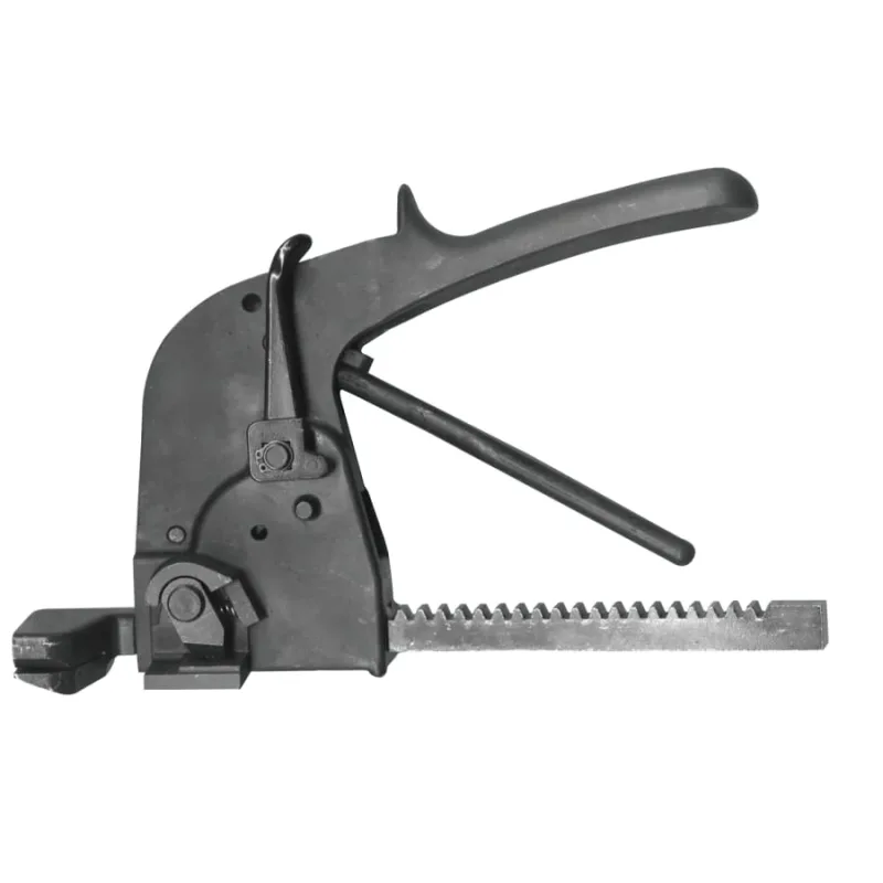 Pistol Grip Light Duty Tensioner, 3/8 in - 3/4 in Max Width, Black