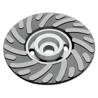 Backing Pad, 11,000 rpm, 4 1/2 in x 5/8 in - 11, Medium