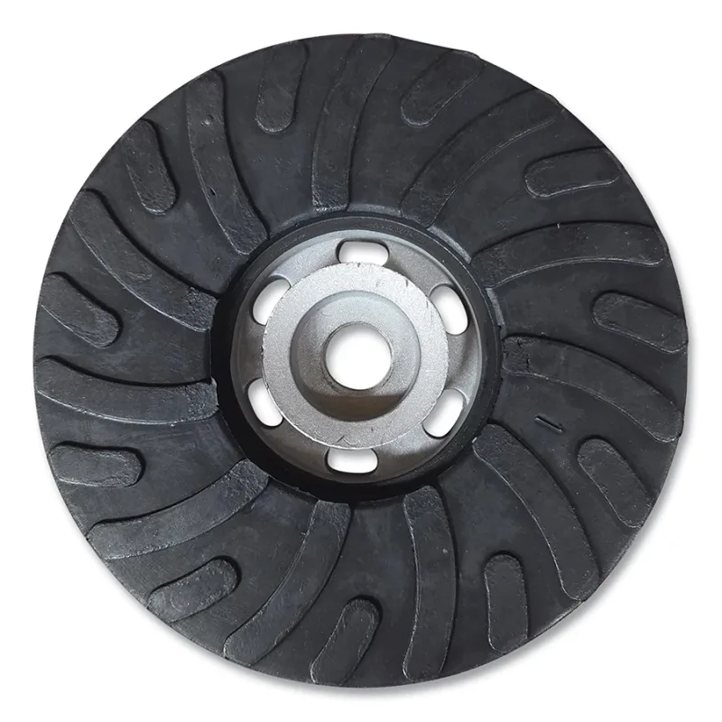 5" HIGH SPEED SPIRAL FACED PAD 5/8-11 THREAD