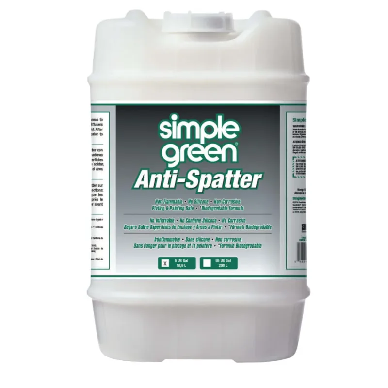 Anti-Spatter, 5 gal, Pail, Clear