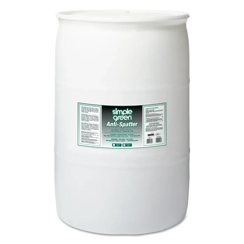 Anti-Spatter, 55 gal, Drum, Clear