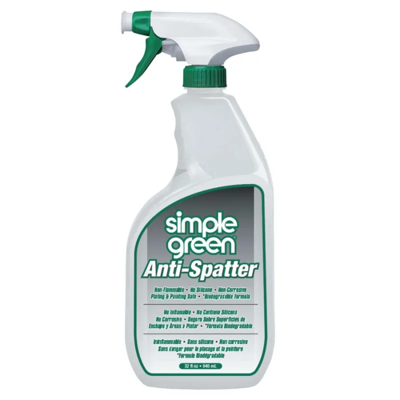 Anti-Spatter, 32 oz, Bottle with Trigger Spray, Clear