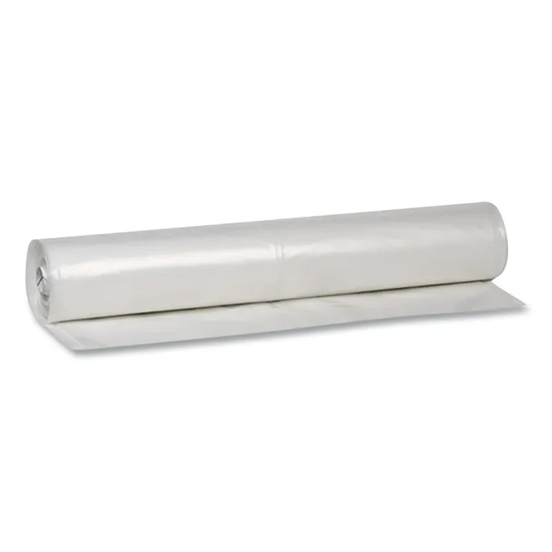 Carry-Home® Coverall® Plastic Sheeting, 20' ft L x 25' ft W, 4 mil thick, Clear