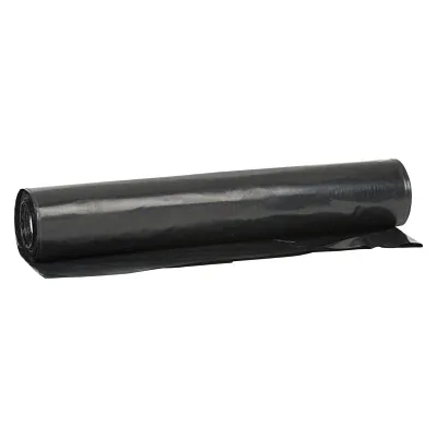 Poly-Cover® Plastic Sheeting, 6 mil, 28 ft W x 100 ft L, Black