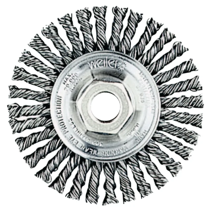 Roughneck® Stringer Bead Wheel, 6 in dia x 1/2 in Face W x 5/8 in-11 UNC x 0.023 in, 12500 RPM, 1 EA/EA
