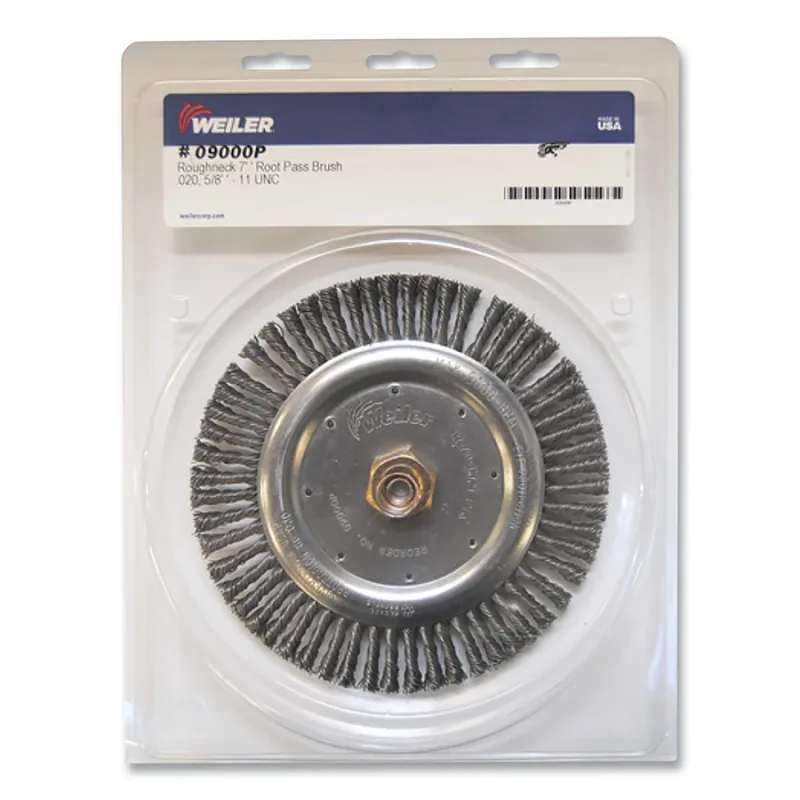 Roughneck® Stringer Bead Wheel, 7 in dia x 3/16 in Face W x 5/8 in-11 UNC x 0.020 in, 9000 RPM, 5 EA/BX