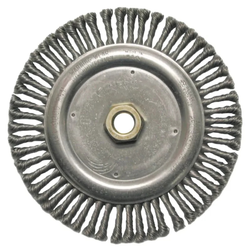 Roughneck® Stringer Bead Wheel, 7 in dia x 3/16 in Face W x 5/8 in-11 UNC x 0.020 in, 9000 RPM, 10 EA/CTN