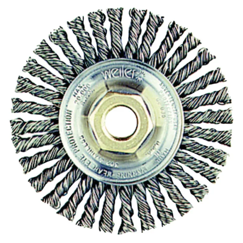 Roughneck® Max Stringer Bead Wheel, 4 in dia x 3/16 in W, 0.020 in Steel Wire, 20000 RPM