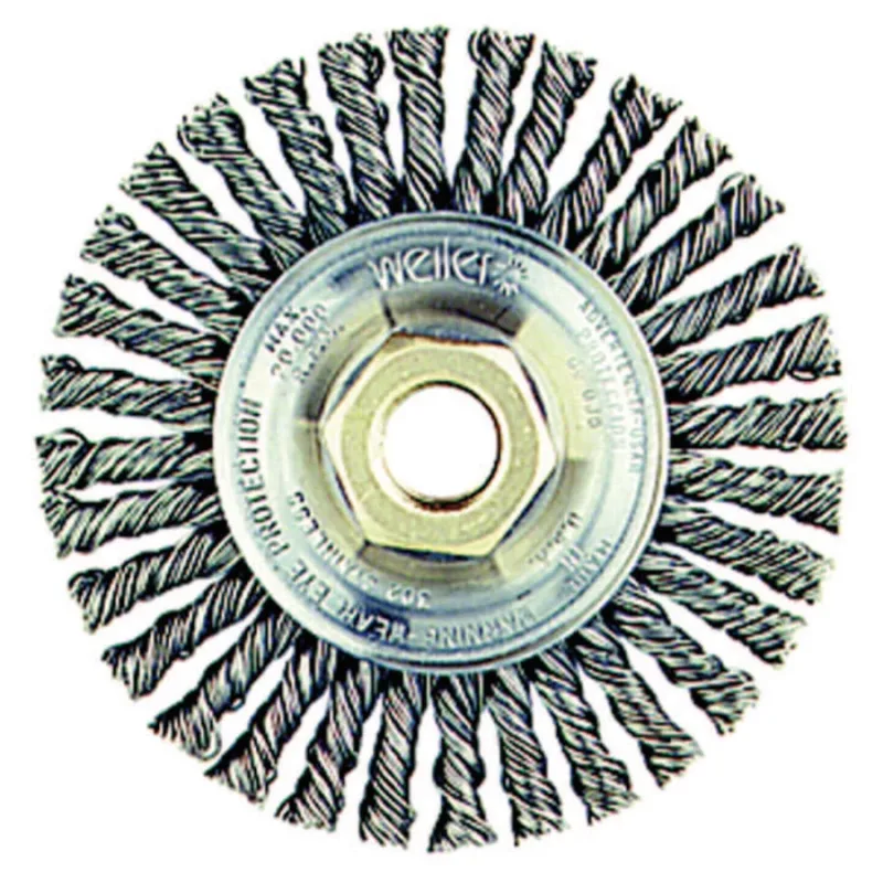 Roughneck® Max Stringer Bead Wheel, 4 in dia x 3/16 W, 0.020 Stainless Wire, 20000 RPM