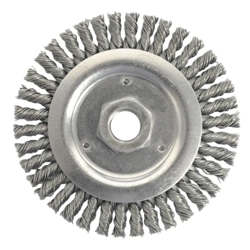 Roughneck® Stringer Bead Wheel, 4-1/2 in dia x 3/16 in Face W x 5/8 in-11 UNC x 0.020 in, 15000 RPM, 5 EA/CT