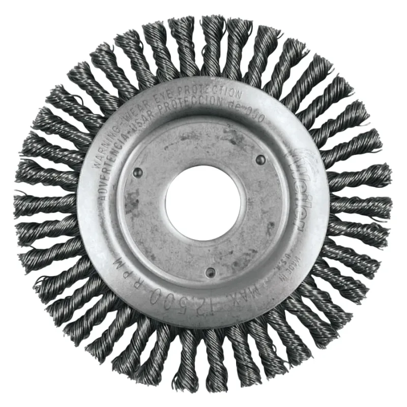 Roughneck® Stringer Bead Wheel, 4-1/2 in dia x 3/16 in Face W x 7/8 in x 0.020 in, 15000 RPM, 5 EA/PK