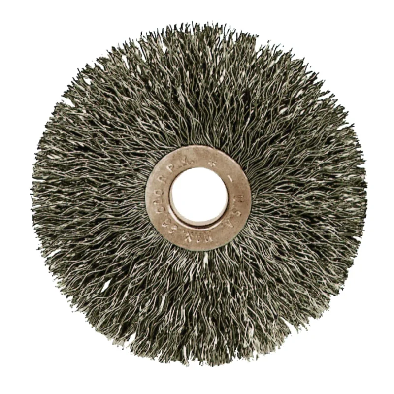 Copper Center™ Small Diameter Wire Wheel, 1 in D, .003 in Stainless Steel
