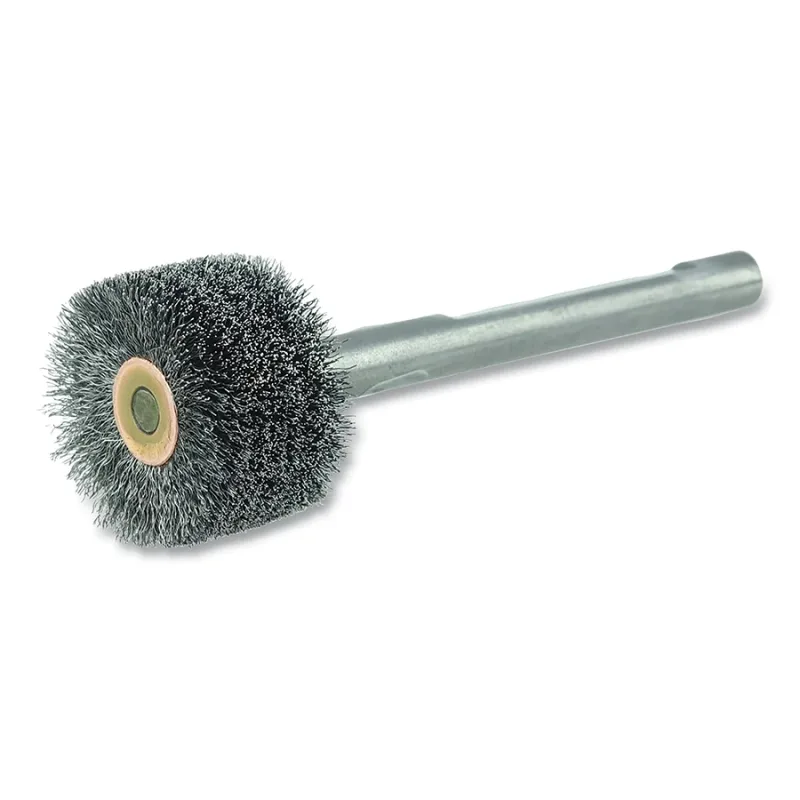 Bore-Rx™ Crimped Wire Brushing Tool, 1-1/2 in dia, 1 in Face Width, 0.006 in Wire, 8000 RPM