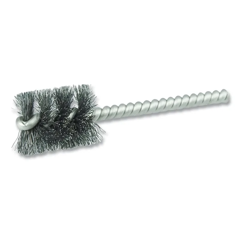 Round Power Tube Brush, Stainless Steel, 7/8 in dia, Vending