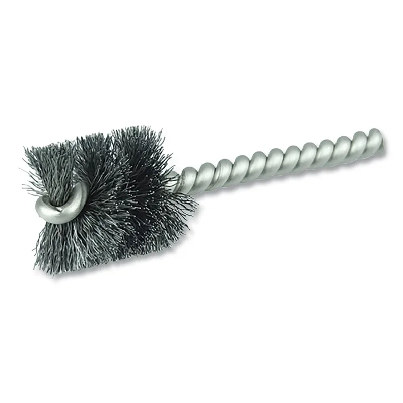 Power Tube Brush, 1 in dia, Stainless Steel, 2000 RPM