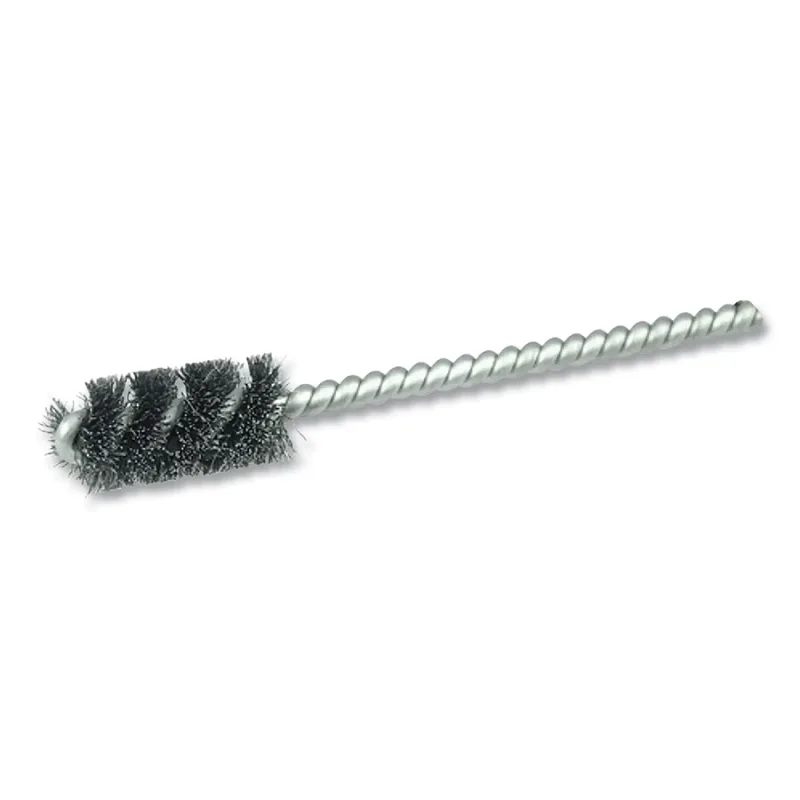 Round Power Tube Brush, 7/16 in, .005 SS, 1 in B.L. (SM-7/16)