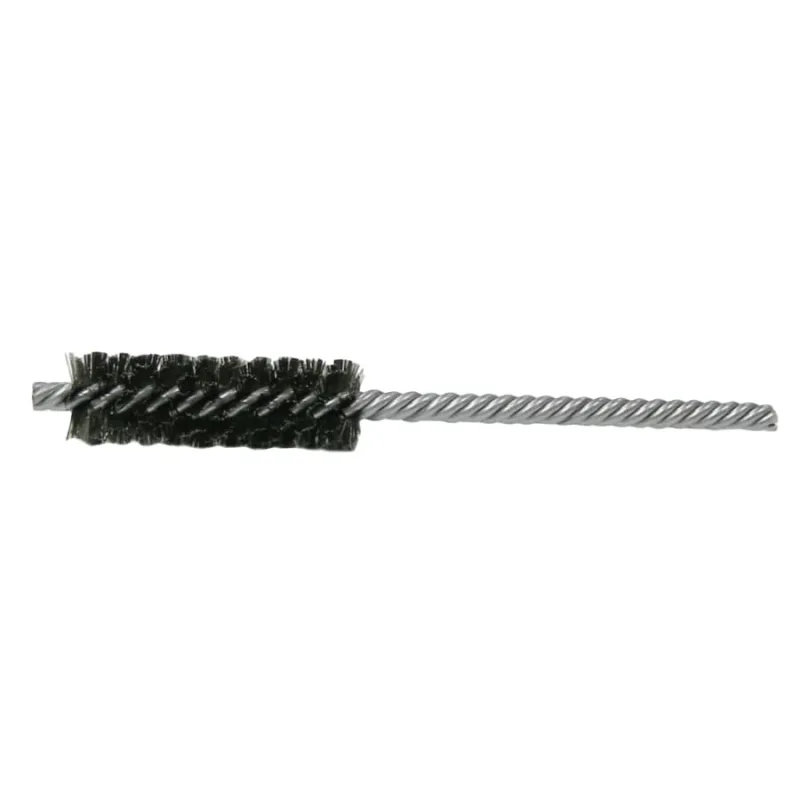 Double-Spiral Double-Stem Power Tube Brush, 5/8 in, .0104, 2 in B.L. (DS-5/8)