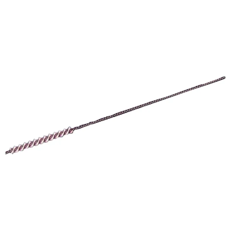 0.030 in Nylox Micro Abrasive Tube Brush, 1/2 in Brush Length