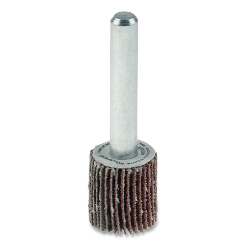 Wolverine® Mounted Flap Wheel, 5/8 in dia, 60 grit, 30000 RPM