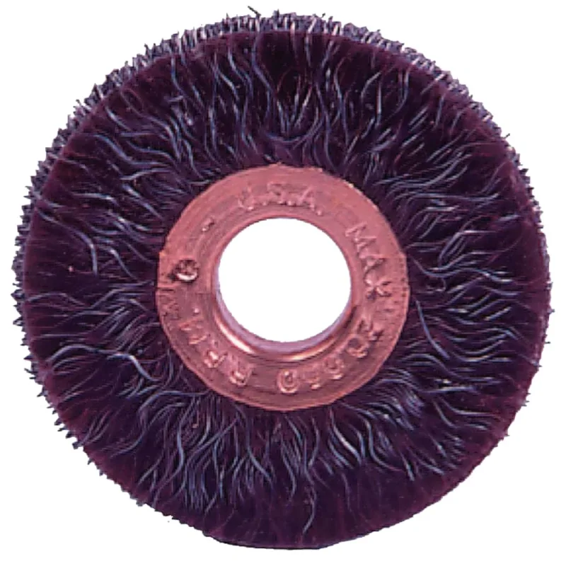 Polyflex® Small Diameter Wire Wheel, 3 in D, .0118 Steel