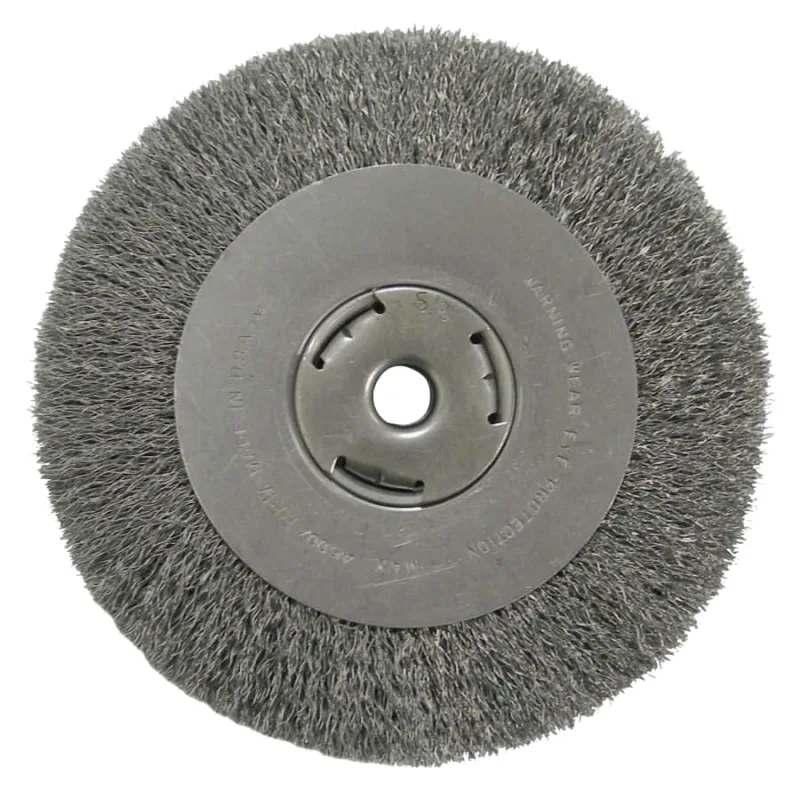 Vortec Pro® Crimped Wire Wheel, 10 in D, .014 Carbon Steel, 3,600 rpm, Retail Pk