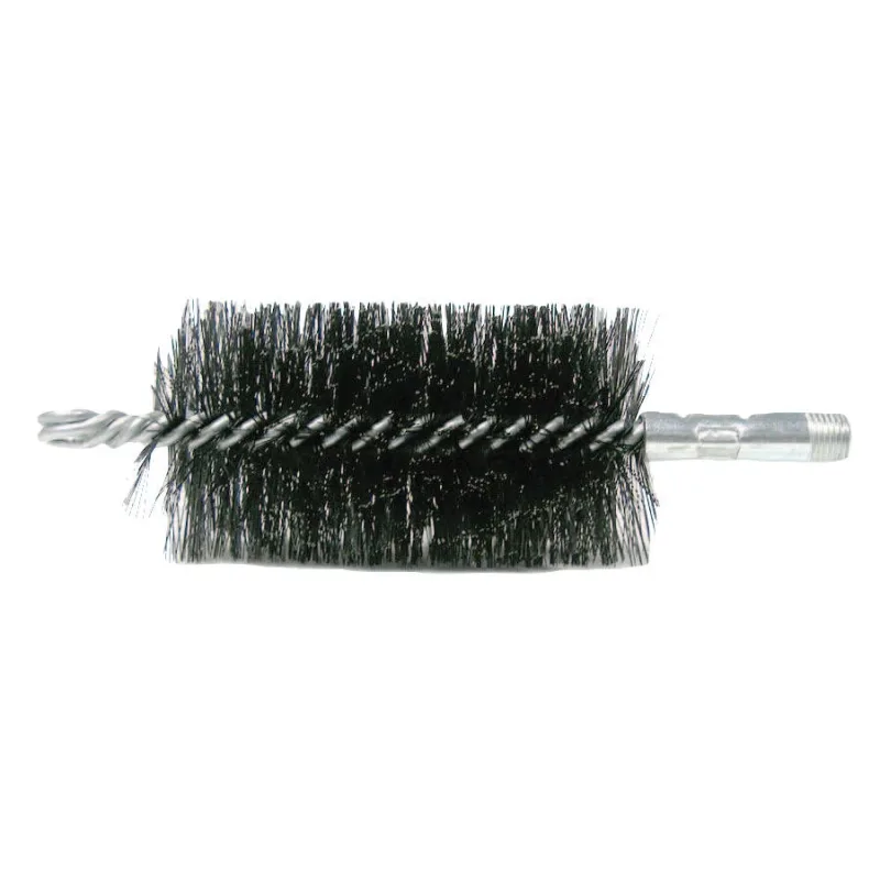 1-1/4" Double Spiral Flue Brush, .012 Steel Fill