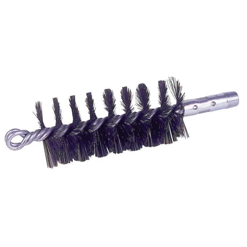Flue Brush, 1-1/4 in, Single Spiral, .012 in Steel Fill