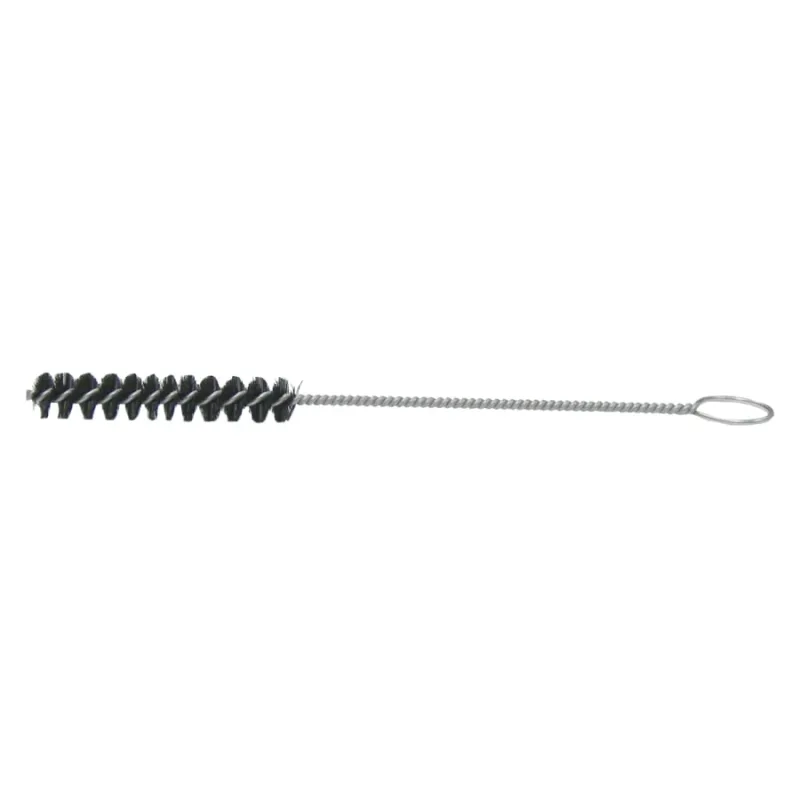Nylon Tube Brush, 1/2 in dia, 0.010 in Thick, 8-1/2 in Length