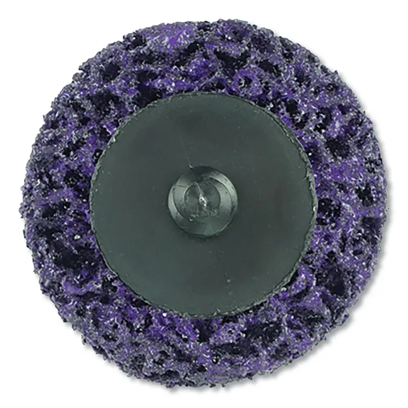Tiger® Strip Disc, 2 in dia, Type R, X-Coarse, 18000 RPM, Silicon Carbide, Purple