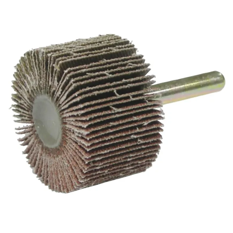 Tiger® Mounted Flap Wheels, 1 1/2 in, 80 Grit, 25,000 rpm