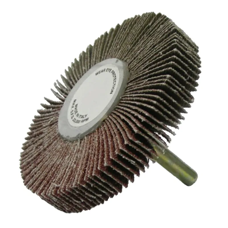 Tiger® Mounted Flap Wheels, 3 in, 60 Grit, 23,000 rpm