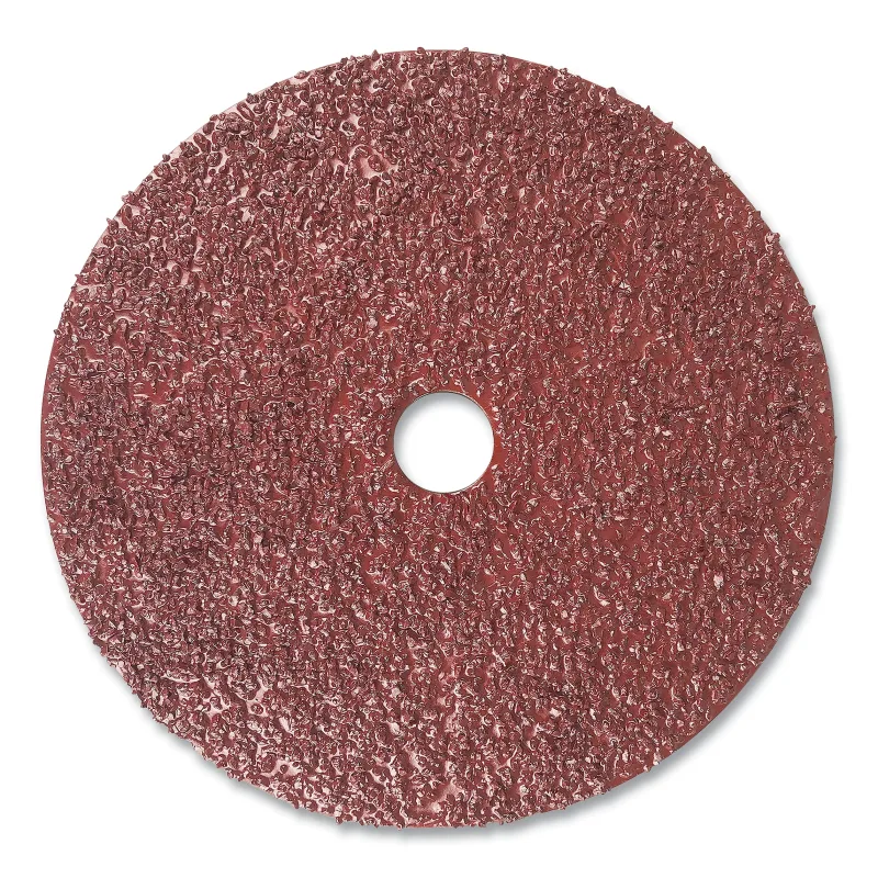Resin Fiber Disc, 7 in Dia, 16 Grit, Alum Oxide