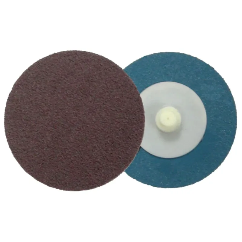 Plastic Button Style Blending Discs, Aluminum Oxide, 3 in Dia., 80 Grit