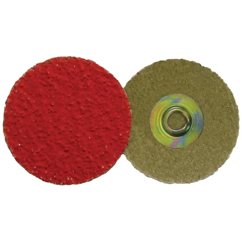 Metal Hub Style Blending Discs, Ceramic, 2 in Dia., 60 Grit