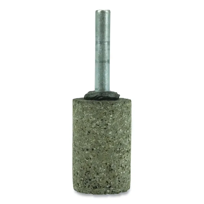 Tiger® Mounted Point, 1 in dia x 1/4 in dia Shank x 1-1/2 in L Shank, 24 Grit, Zirconia Alumina, W221, 10 EA/BX