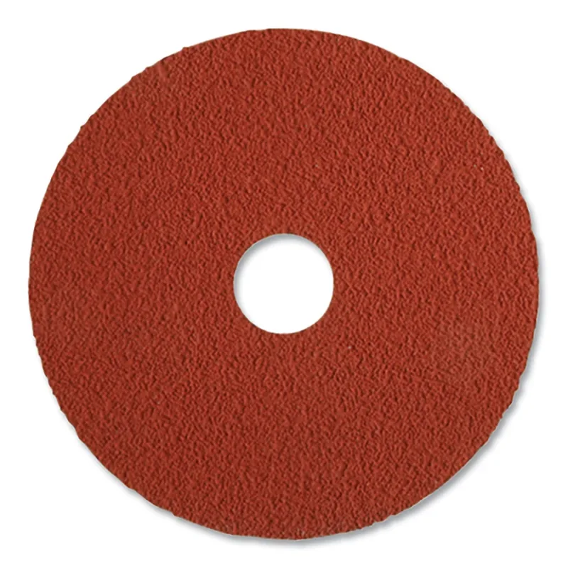 Tiger® 3D MAX Ceramic Resin Fiber Disc, Topcoat, 4-1/2 in dia x 7/8 in AH, 60+ Grit, 13000 RPM