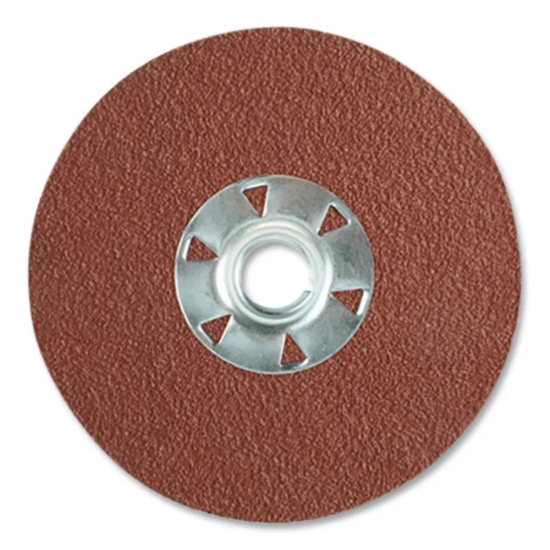 Tiger® 3D MAX Ceramic Resin Fiber Disc, Uncoated, 4-1/2 in dia x 5/8 in-11 UNC, 60+ Grit, 13000 RPM