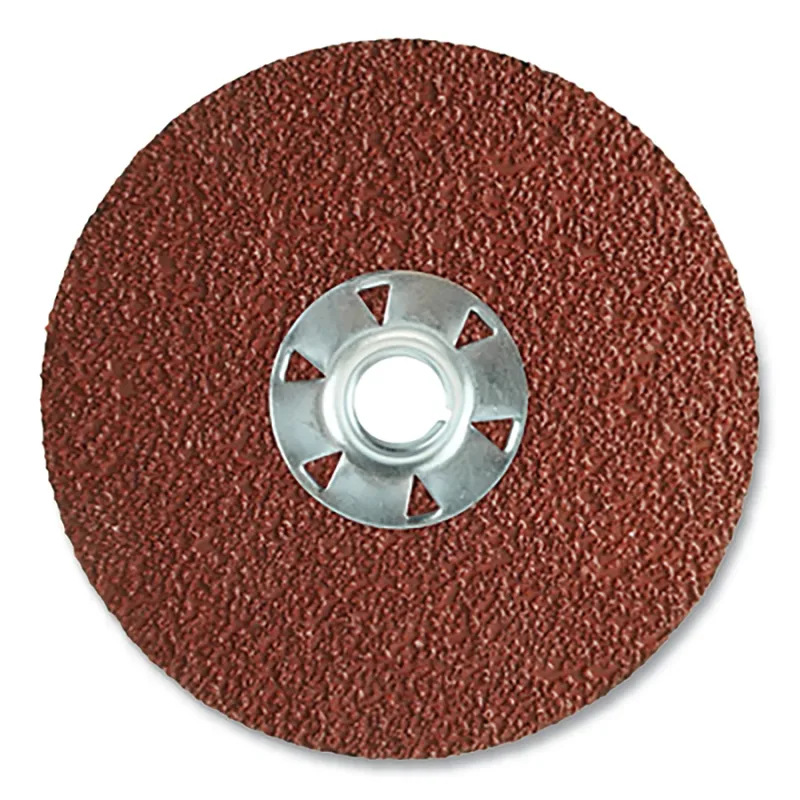 Tiger® 3D MAX Ceramic Resin Fiber Disc, Uncoated, 5 in dia x 5/8 in-11 UNC, 36+ Grit, 11900 RPM