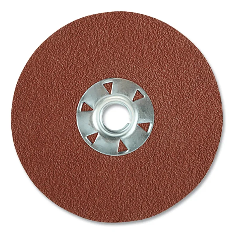 Tiger® 3D MAX Ceramic Resin Fiber Disc, Uncoated, 5 in dia x 5/8 in-11 UNC, 60+ Grit, 11900 RPM