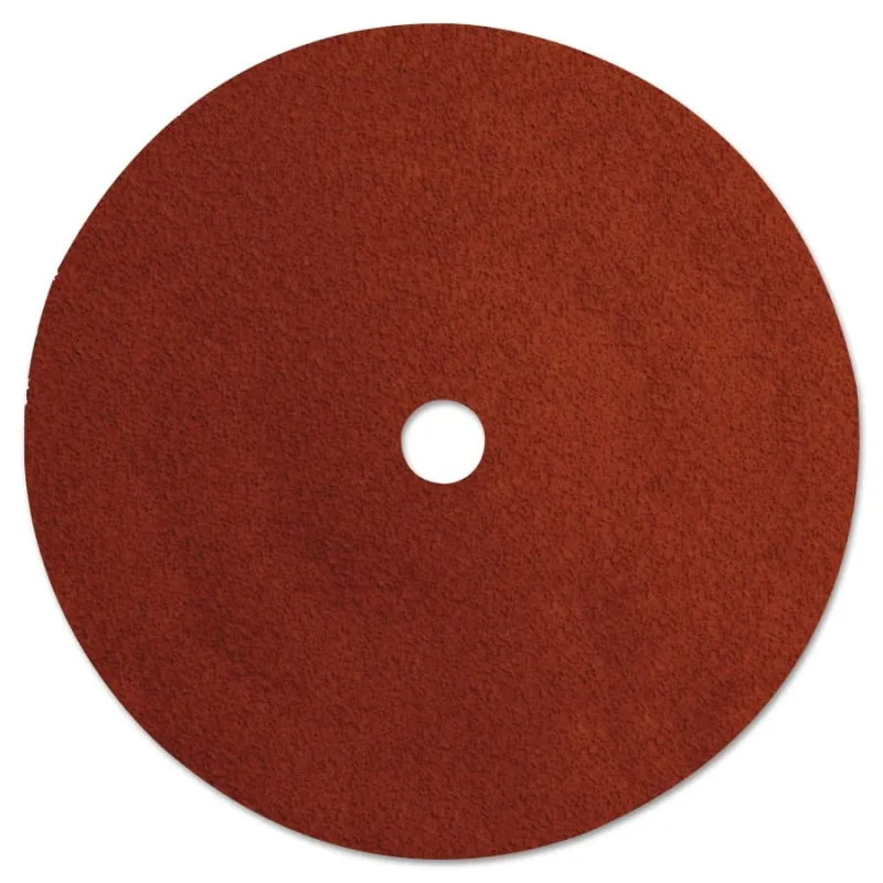 Tiger® Ceramic Resin Fiber Disc, 9 in dia, 7/8 in Arbor, 24 Grit