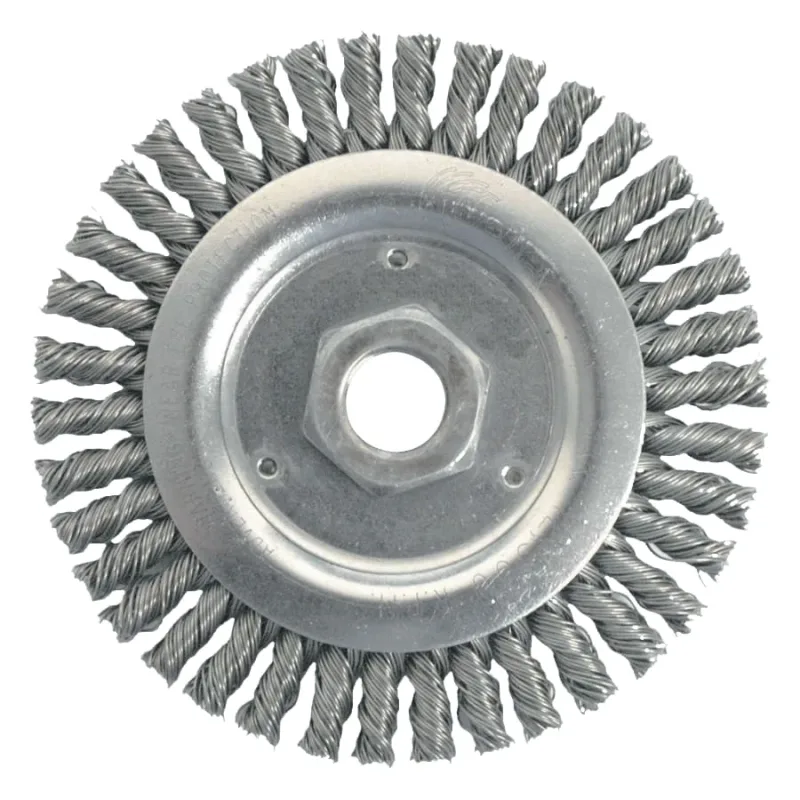 Dually® Stringer Bead Wheel, 4-1/2 in dia x 3/16 in Face W x 5/8 in-11 UNC x 0.020 in, 15000 RPM, 1 EA/EA