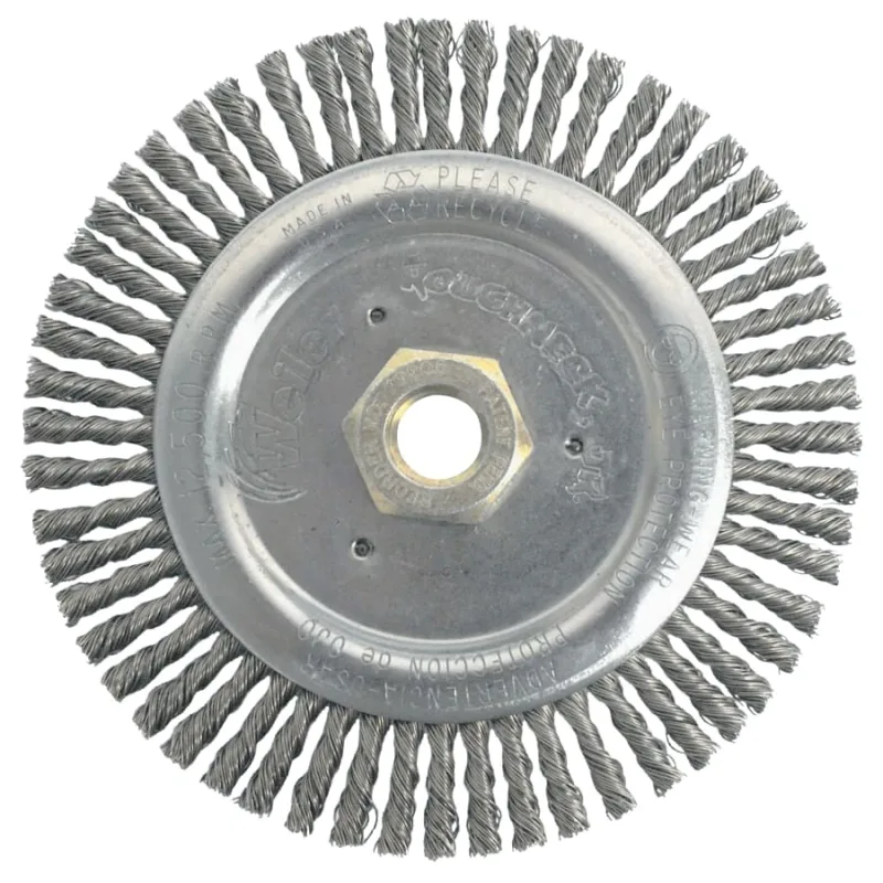Dually® Stringer Bead Wheel, 6 in dia x 3/16 in Face W x 5/8 in-11 UNC x 0.020 in, 12500 RPM, 1 EA/EA