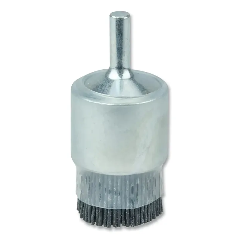 Burr-Rx End Brush, Nylon, 1 in dia, 10000 RPM