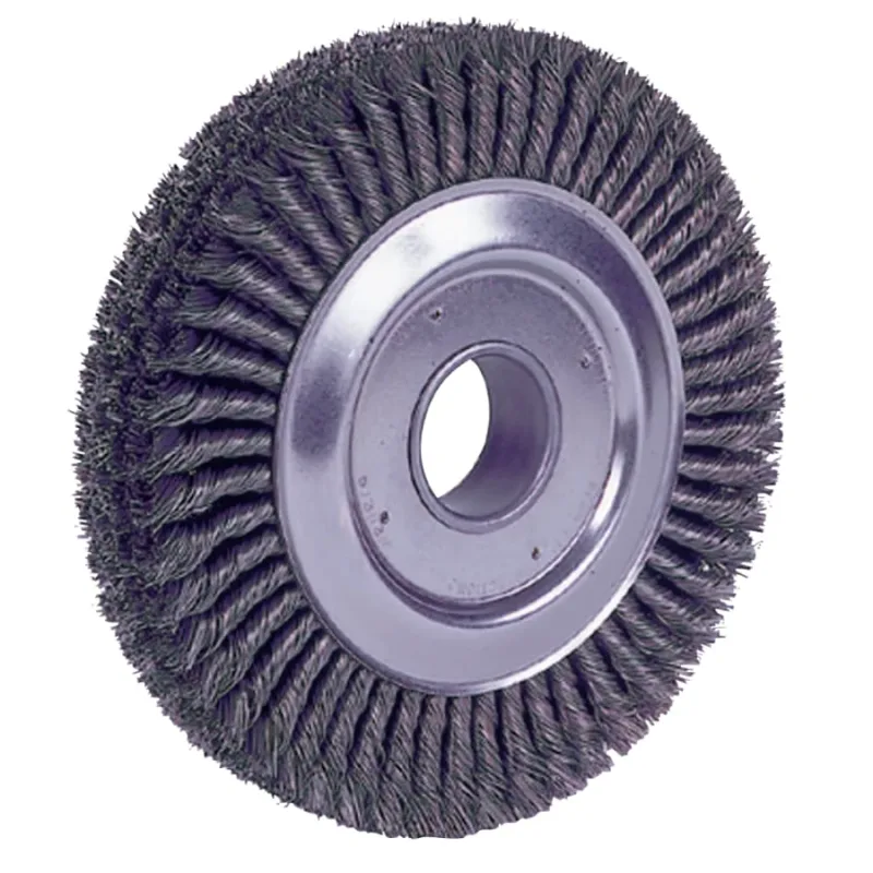 Cable Twist Knot Wire Wheel, 10 in Diameter