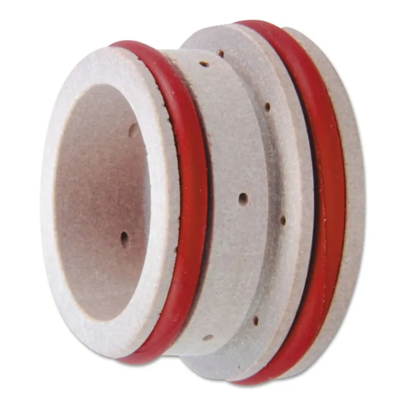 Replacement Hypertherm® Swirl Ring Suitable for HyPerformance® Plasma, 260 A, 260/400 A Bevel, Aluminum/Stainless Steel
