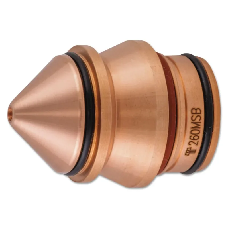 Replacement Hypertherm® Nozzle Suitable for HyPerformance® Plasma, 260 A, Bevel, Mild Steel