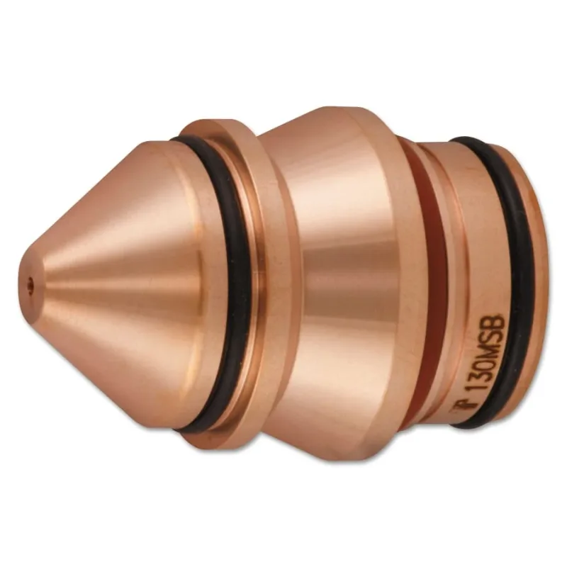 Replacement Hypertherm® Nozzle Suitable for HyPerformance® Plasma, 130 A, Bevel, Mild Steel