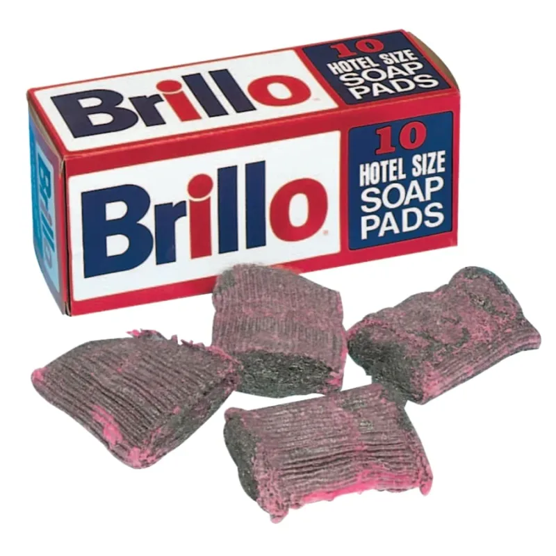 (BOX/10) BRILLO HOTEL SOAP PAD PAD SIZE 3 1/2