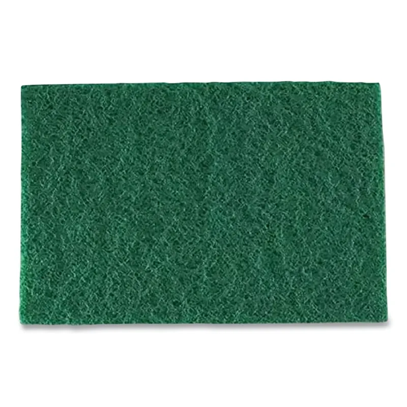GENERAL PURPOSE SCOURINGPAD, 6X9, GREEN 20/PK